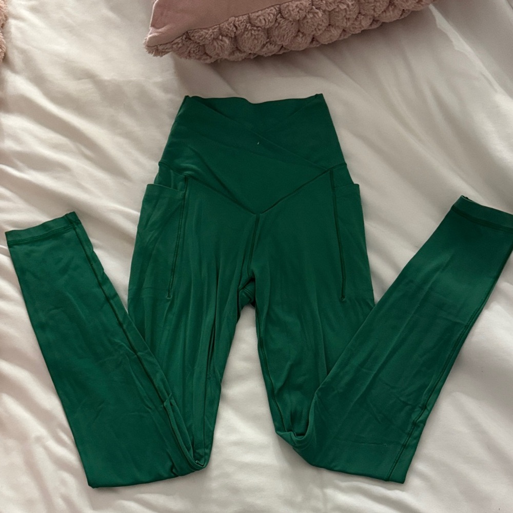 Aerie Emerald High-Rise Leggings